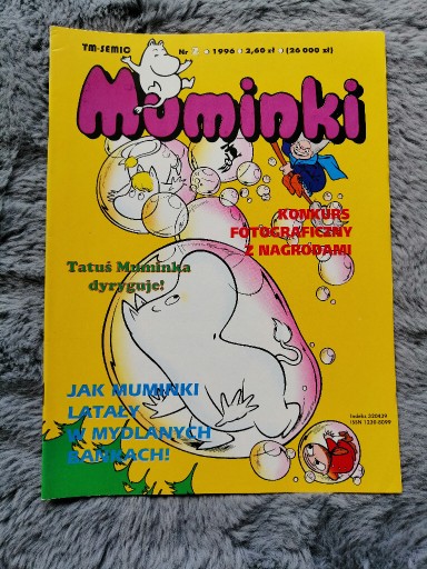 Zdjęcie oferty: IDEALNY komiks MUMINKI Tm-Semic 2/1996 2/96 