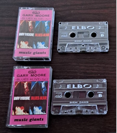 Zdjęcie oferty: GARY MOORE - blues alive - part 1 part 2