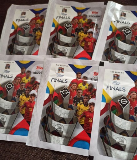 Zdjęcie oferty: Topps The Road to Finals 80 naklejek 10 paczek