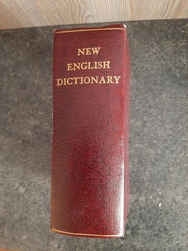 Zdjęcie oferty: New English Dictionary with Appendices 