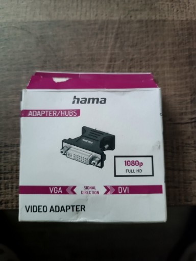 Zdjęcie oferty: Adapter/HUBS Hama nowy 