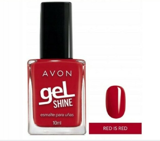 Zdjęcie oferty: Avon Gel Shine Red is Red czerwony 10ml