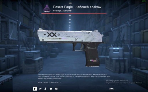 Zdjęcie oferty: Desert Eagle Łańcuch Znaków 