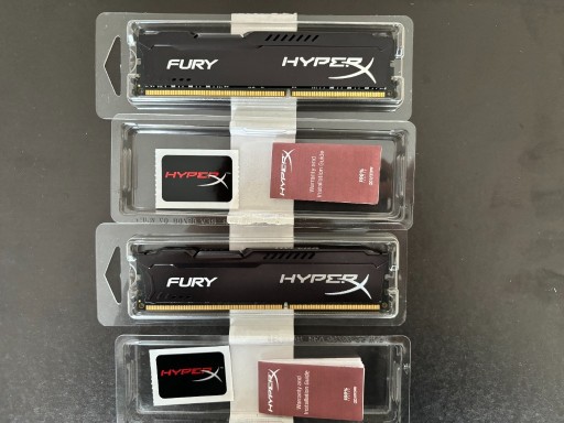 Zdjęcie oferty: Pamięć DDR3 16GB Kingston HyperX Fury 1866MHz CL10