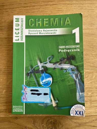 Zdjęcie oferty: LO Podręcznik Chemia 1 rozszerzona Operon