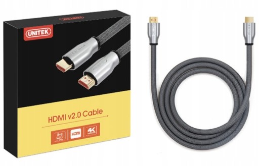 Zdjęcie oferty: Kabel Unitek HDMI 2.0 4K Y-C138RGY 2m 