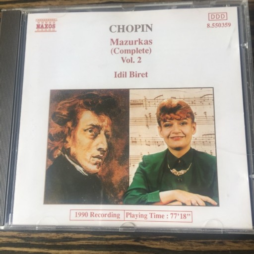 Zdjęcie oferty: Chopin Mazurkas  Idil Biret    CD 
