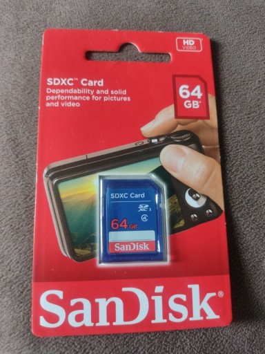 Zdjęcie oferty: Karta SD SanDisk SDSDB-064G-B35 64 GB