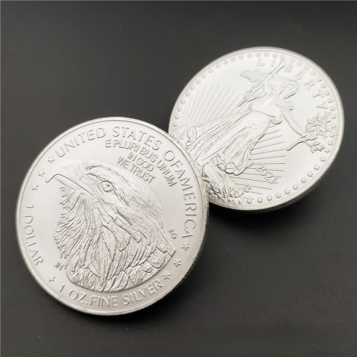 Zdjęcie oferty: Moneta kolekcjonerska 1 dol Liberty z orłem silwer