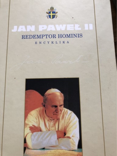 Zdjęcie oferty: Jan Paweł II redemptor hominis encyklika