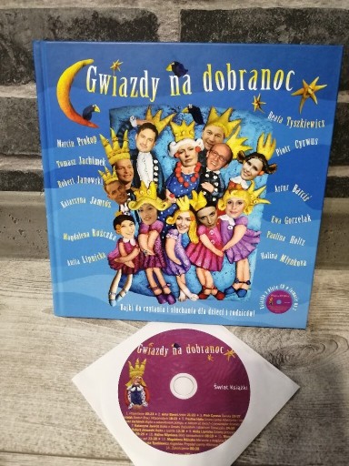 Zdjęcie oferty: Gwiazdy na dobranoc + płyta CD 