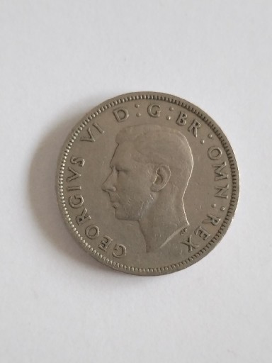 Zdjęcie oferty: Wielka Brytania 2 Shillings 1950