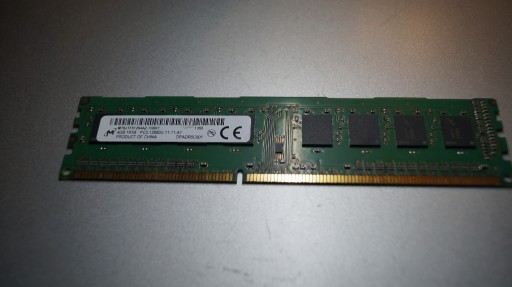 Zdjęcie oferty: Pamięć RAM DDR3 Micron 4GB PC3-12800U-11-11-A1