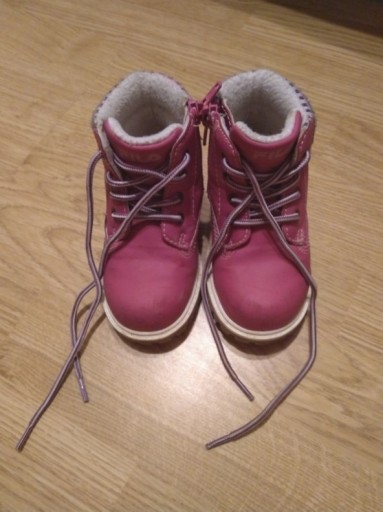 Zdjęcie oferty: Różowe buty zimowe dla trapery Fila Deichmann 23 