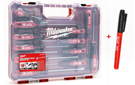 Zdjęcie oferty: Zestaw wkrętaków w walizce Milwaukee 4932472003