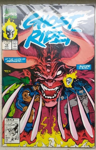 Zdjęcie oferty: Ghost Rider #19 (1991) Marvel Comics 