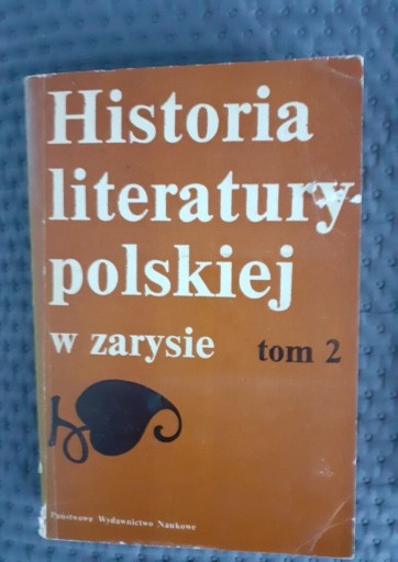 Zdjęcie oferty: Historia literat. pol. w zarysie2,Stępień,Wilkonia
