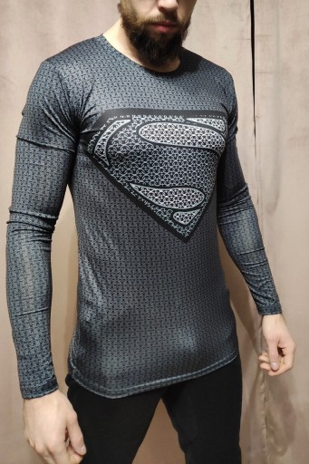Zdjęcie oferty: Bluzka slimfit SUPERMAN I Rashguard r. M/L
