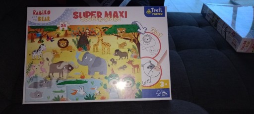 Zdjęcie oferty: Puzzle Super Maxi 24 - Bobaski i Miś