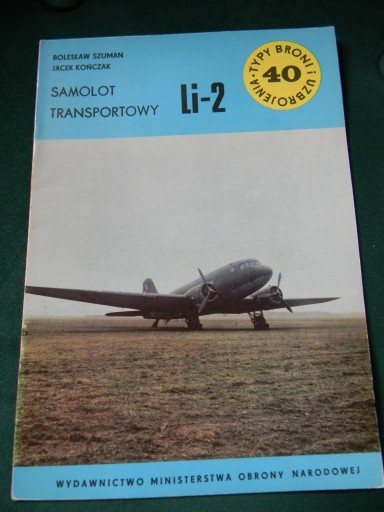 Zdjęcie oferty: TBiU nr 40 Samolot transportowy Li- 2