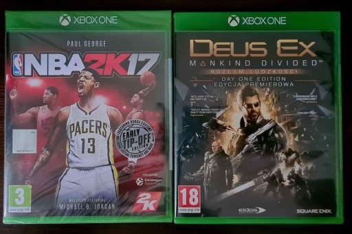 Zdjęcie oferty: Deus Ex  Mankind Divided i NBA2K17