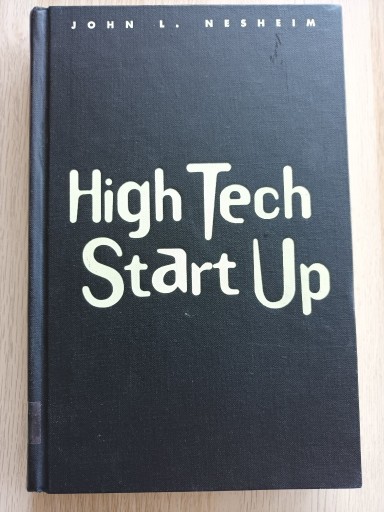 Zdjęcie oferty: High Tech Start Up - John L. Nesheim