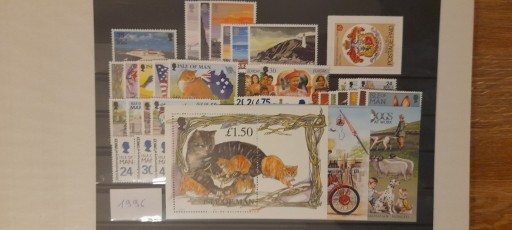 Zdjęcie oferty: 1996 Isle of Man Mi.660-704+bl.25-27** Pełny rok