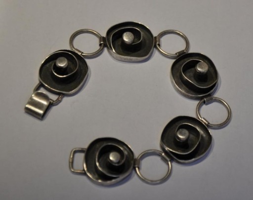 Zdjęcie oferty: Srebrna bransoletka, vintage