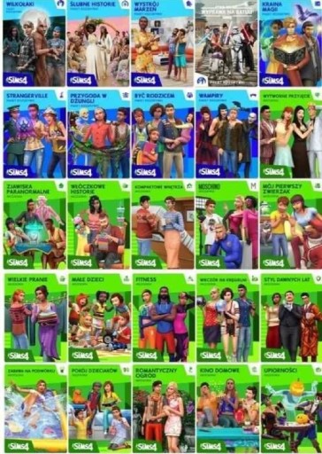 Zdjęcie oferty: The Sims 4 Dodatki