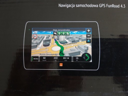 Zdjęcie oferty: Nawigacja samochodowa GPS FunRoad 4.3