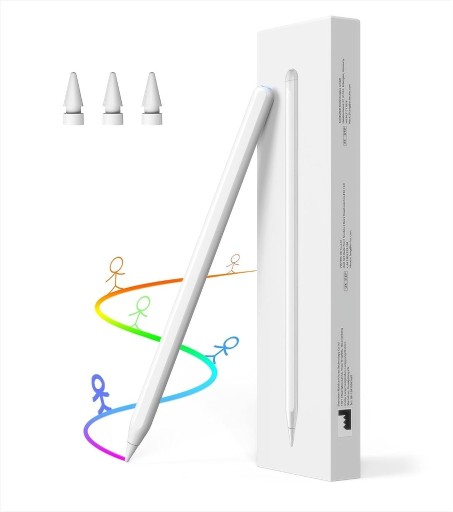 Zdjęcie oferty: Rysik iPad z magnetycznym ładowaniem MoKo Biały