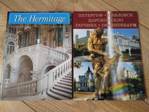 Zdjęcie oferty: 2x The Hermitage Peterhof Sankt Petersburg English