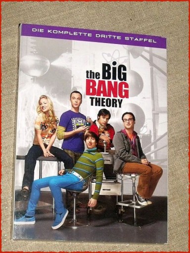 Zdjęcie oferty: The Big Bang Theory / sezon 3 / jęz. angii i niem