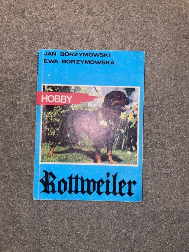 Zdjęcie oferty: Książka „Rottweiler” Jan i Ewa Borzymowscy