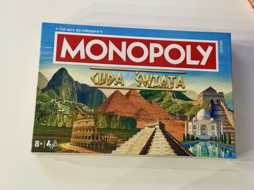 Zdjęcie oferty: Monopoly Cuda Świata nowe zafoliowane hasbro