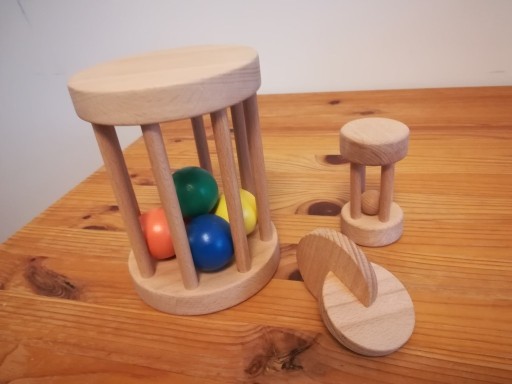 Zdjęcie oferty: Cylinder, dyski rotacyjne Montessori 
