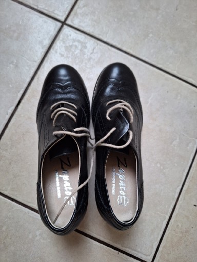 Zdjęcie oferty: Wszystko za 50 zł, Zapato skórzane retro 36(24cm)