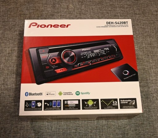 Zdjęcie oferty: Radioodtwarzacz samochodowy Pioneer DEH-S420BT NOW