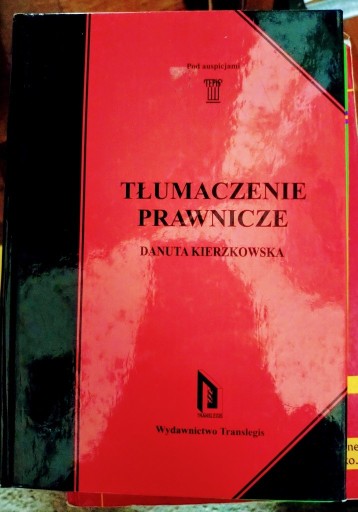 Zdjęcie oferty: Tłumaczenie prawnicze Danuta Kierzkowska