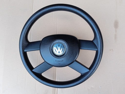 Zdjęcie oferty: Kierownica komplet z poduszką VW Polo IV 9N ładna