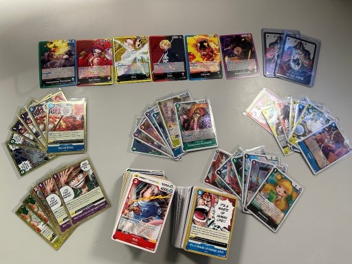 Zdjęcie oferty: One Piece OP05 Bulk Rare/Common + Pokemon Boostery