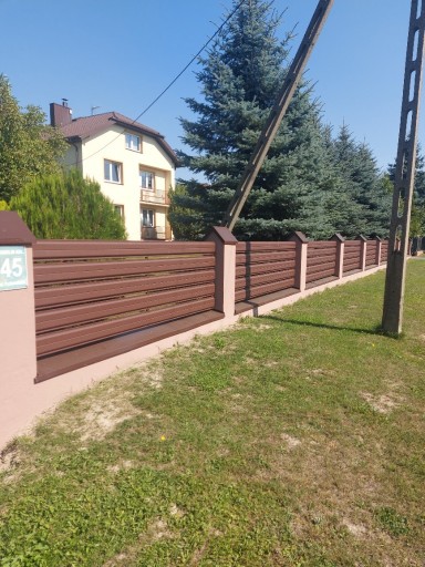 Zdjęcie oferty: Panel Metalowy Sztachetki Ogrodzeniowe17.5cm Bramy