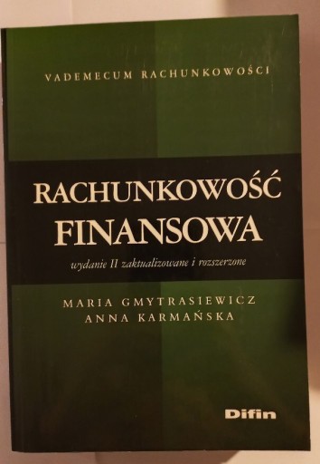 Zdjęcie oferty: Rachunkowość finansowa