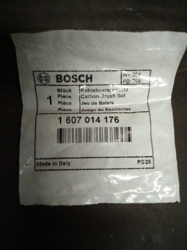 Zdjęcie oferty: Szcotki Bosch 1607014176 oryginalne 5x10x16 mm