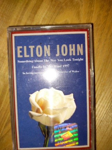 Zdjęcie oferty: Kaseta Elton John something about....
