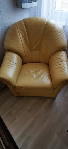Zdjęcie oferty: Sofa, fotele skóra