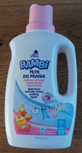 Zdjęcie oferty: Bambi płyn do prania dla dzieci i niemowląt 