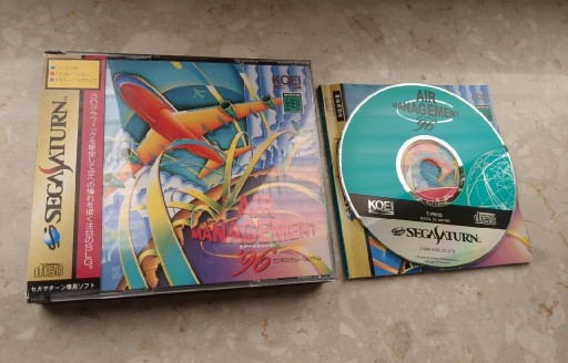 Zdjęcie oferty: AIR MANAGEMENT '96  - SEGA SATURN JAP KOMPLET BDB