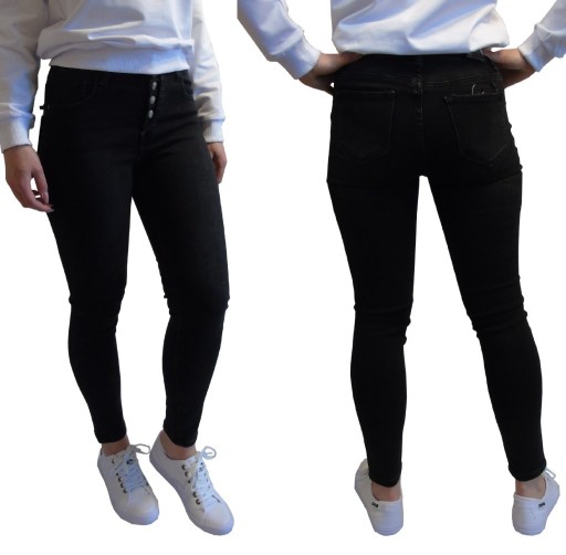 Zdjęcie oferty: JEANSY SUPER MODNE!!! ELASTYCZNY JEANS! R S