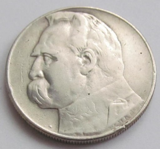 Zdjęcie oferty: 10 złotych Piłsudski 1936 r. (1) Ag oryginał